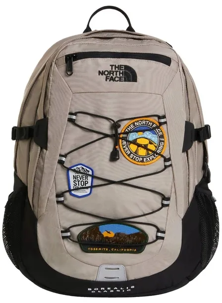 Plecak The North Face Borealis Classic - Patch - stone slab / tnf black /