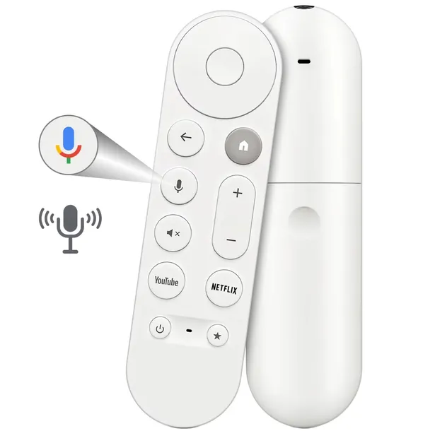 PILOT DO ODTWARZACZA MULTIMEDIA GOOGLE CHROMECAST G9N9N GŁOSOWY BIAŁY HQ