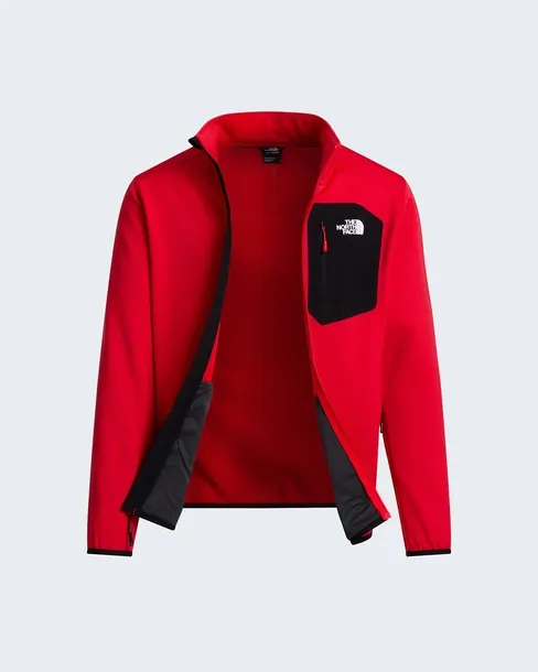 Męski polar The North Face Crest Elevation Red-TNF Black - L