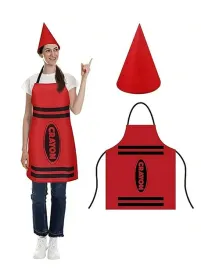 shein-czerwony-fartuch-czapka-rrv-s07-os