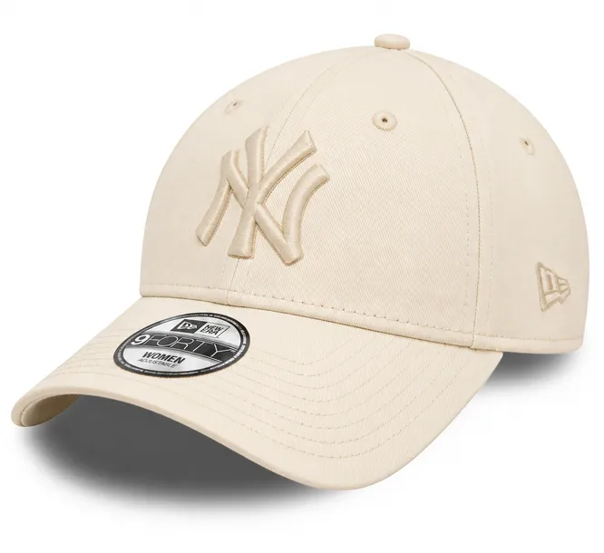 Czapka z daszkiem NY New Era 9FORTY New York MLB Yankees Beżowa Kremowa