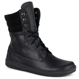 botki-barefoot-damskie-zimowe-skorzane-raya-204mp-czarne-lico
