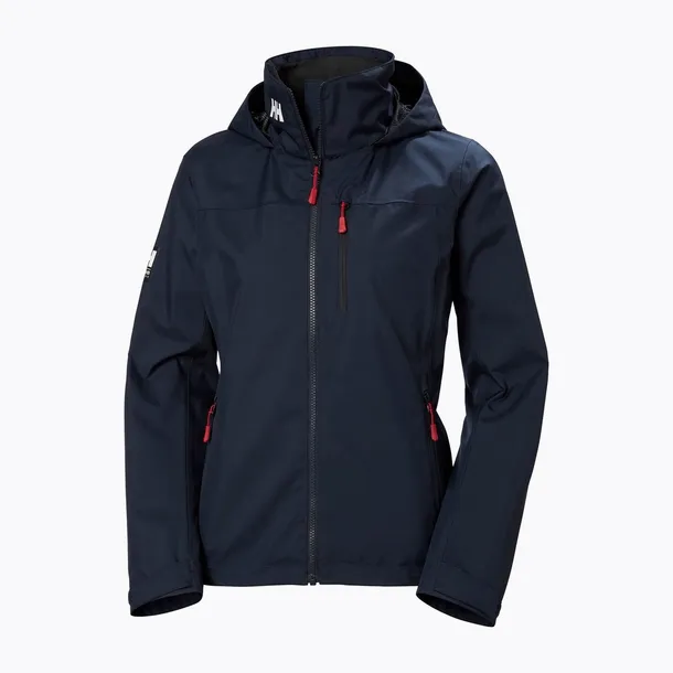 Kurtka żeglarska damska Helly Hansen Crew Hooded Sailing Jacket 2.0 - Navy