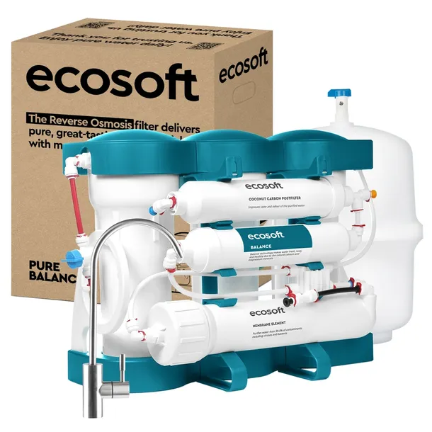 Filtr odwróconej osmozy, filtr wody z mineralizacją Ecosoft Pure Balance