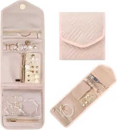 skladana-torba-na-bizuterie-organizer-podrozny-rozowa-16x14-cm