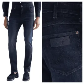 spodnie-meskie-wrangler-larston-niebieskie-jeansy-dopasowane-w38-l34