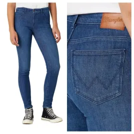 spodnie-damskie-wrangler-skinny-niebieskie-jeansy-dopasowane-w29-l30