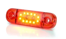 lampa-obrys-czerw-led-84x24-bez-uchwytu-12-24v-23cm-przewod-slim-wys-10mm