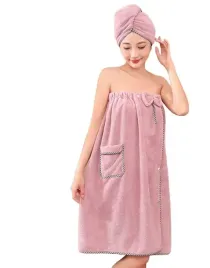 shein-rozowy-komplet-recznik-turban-r0s-s07