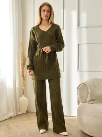 shein-zielony-dzianinowy-komplet-sweter-spodnie-pr0-s06-s