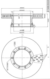 tarcza-ham-man-l2000-fi330mmprzod-mtx-mtx-t-302