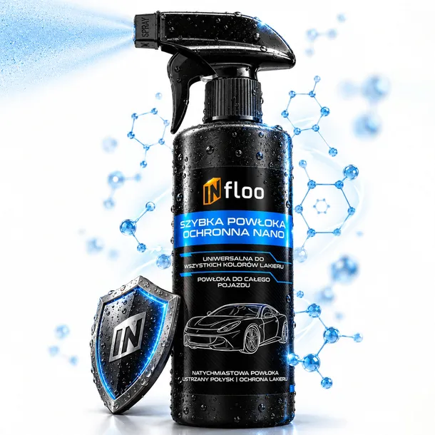 INfloo Nano Powłoka Ochronna do lakieru 500ml zaawansowany quick detailer