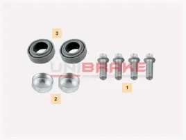 kpl-napr-zacisku-ham-meritor-unibrake-unb7112