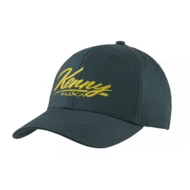 kenny-racing-czapka-z-daszkiem-model-dirt-petrol-kolor-niebieski-zolty