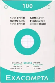 fiszki-karty-indeksowe-exacompta-a6-w-kratke-100-szt-perforowane-do-nauki