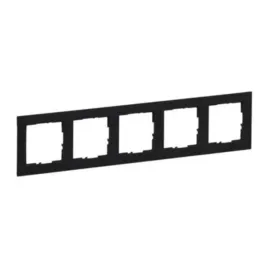 ramka-pieciokrotna-suno-czarna-czarny-mat-721525-legrand