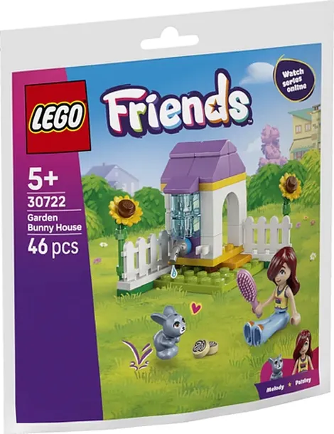 LEGO FRIENDS DOMEK KRÓLICZKA W OGRODZIE 30722