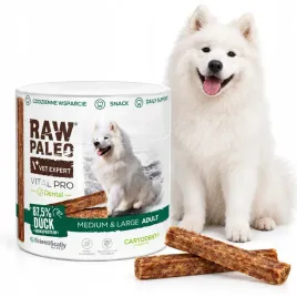 przysmak-dla-psa-vetexpert-raw-paleo-vital-pro-zeby-i-dziasla-kaczka-100g
