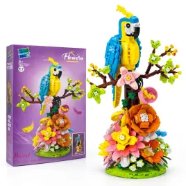 klocki-diy-papuga-na-drzewie-793-el-dekoracja-3d-prezent-dla-kobiety