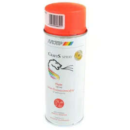 crafts-spray-lakier-uniwersalny-fluo-czerwony-400ml