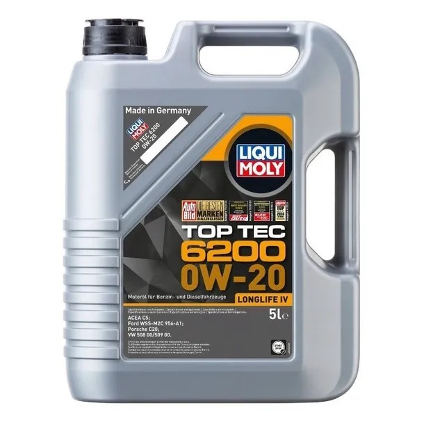 Olej silnikowy Liqui Moly Top Tec 6200 5L 0W-20 Longlife IV