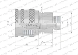 szybkozlacze-hydrauliczne-skrecane-wtyczka-m22x1-5-gwint-zewnetrzny-300bar