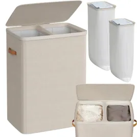 kosz-na-pranie-2-komory-170l-sorter-prania-jasne-ciemne-z-pokrywa-bezowy