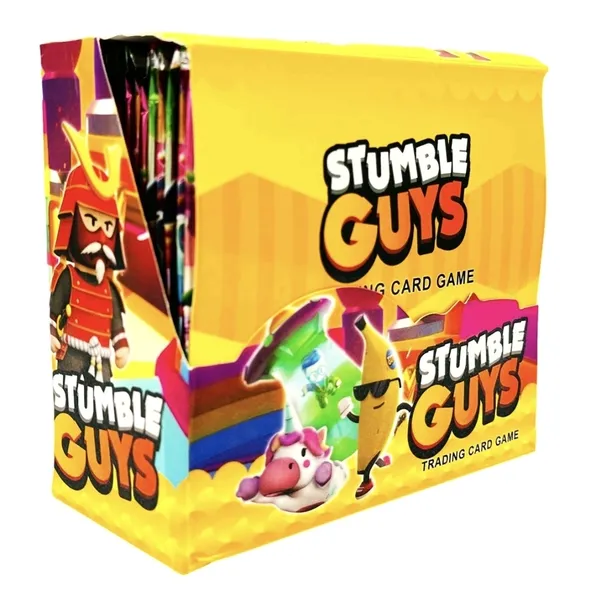 KARTY Stumble Guys 288 KART KOLEKCJONERSKICH - MEGA BOX 288 KART Z POSTACIA
