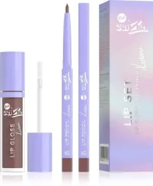 bell-x-genzie-lip-set-blyszczyk-i-konturowka-do-ust-02-chocolate-cake