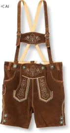 chlopiece-skorzane-spodenki-brazowe-104-isar-trachten-lederhose-bawarskie