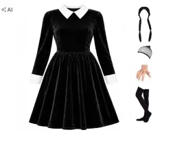stroj-przebranie-halloween-karnawal-damski-xl-z-akcesoriami