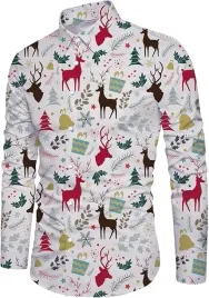 koszula-swiateczna-biala-funky-slim-fit-dlugi-rekaw-l