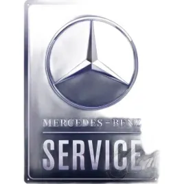 tablica-plakat-30x40-mercedes-benz-blue-23318