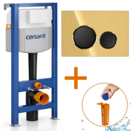 cersanit-stelaz-mechaniczny-aqua-50-zestaw-przycisk-zloty-polysk-black-luna