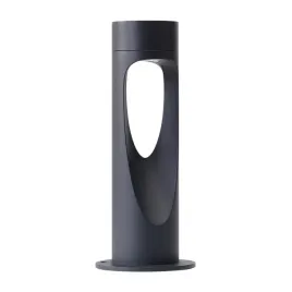 lampa-ogrodowa-zewnetrzna-slupek-nowoczesna-ciemnoszara-do-ogrodu