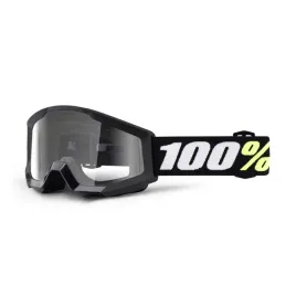 gogle-dzieciece-100percent-strata-mini-anti-fog-czarne-z-szyba-przezroczysta