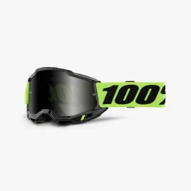 gogle-100-procent-accuri-2-na-piasek-neon-zolty-szyba-ciemna-fluo