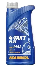 mannol-olej-silnikowy-4t-plus-10w40-1l-api-sl-jaso-ma-ma2-semisyntetyk