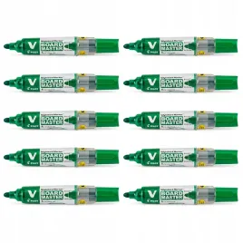 pilot-marker-suchoscieralny-v-board-zielony-10-sztuk-paczka