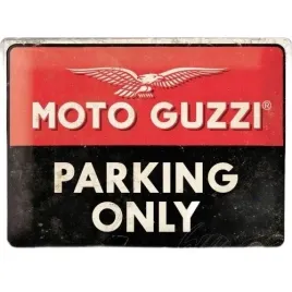tablica-plakat-30x40-moto-guzzi-parking-only-23261