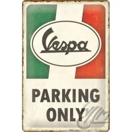 tablica-plakat-20x30-vespa-parking-only-22421