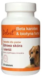tabletki-dla-psa-dolfos-dolvit-beta-karoten-biotyna-forte-90-tabletek-sie