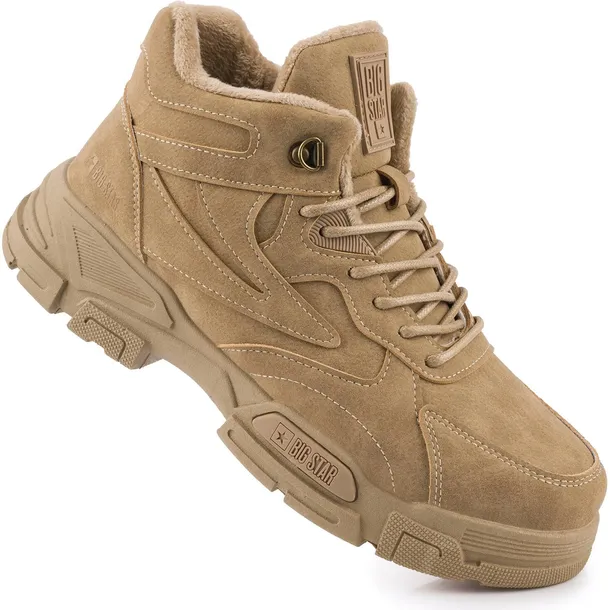 Buty męskie BIG STAR wysokie ocieplane piaskowe trapery sneakersy r. 40