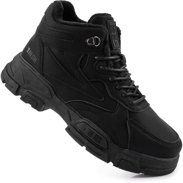 BIG STAR MĘSKIE OCIEPLANE WYSOKIE BUTY TRAPERY SNEAKERSY CZARNE r. 40