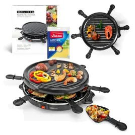grill-raclette-dla-6-osob-melissa-800w-czarny-sciereczka-vileda-gratis