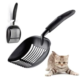 lopatka-do-czyszczenia-kociej-kuwety-unibloom-premium-czarna-uchwyt-35-cm