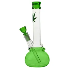 bongo-szklane-fajka-wodna-ze-sprzeglem-zielone-27cm