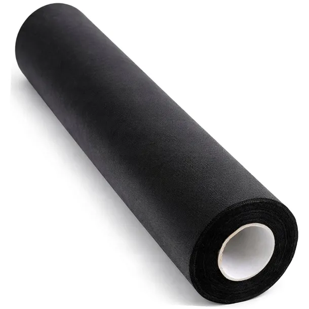 Podkład włókninowy czarny kosmetyczny medyczny 60 cm x 50 m