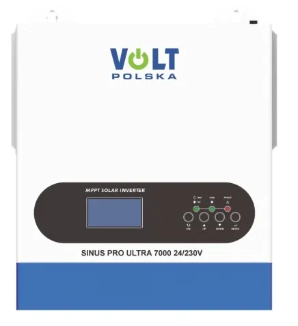 SINUS PRO ULTRA 7000W 24/230V Wi-Fi 100A MPPT INWERTER SOLARNY 30-500V