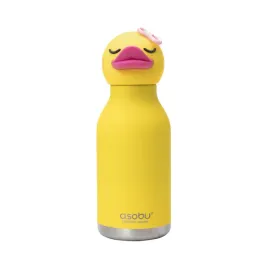 kaczuszka-bryn-butelka-termiczna-460ml-ze-slomka-zolta-bestie-bottle-asobu